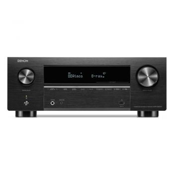 Le Denon AVC-X3800H est un ampli home-cinéma polyvalent compatible avec les formats audio 9.4 ou 7.4.2 et 5.4.4 canaux, incluant DTS:X, Dolby Atmos et Auro-3D. Il supporte les flux UHD 8K à 60 i/s et UHD 4K à 120 i/s sur toutes les entrées/sorties HDMI, a