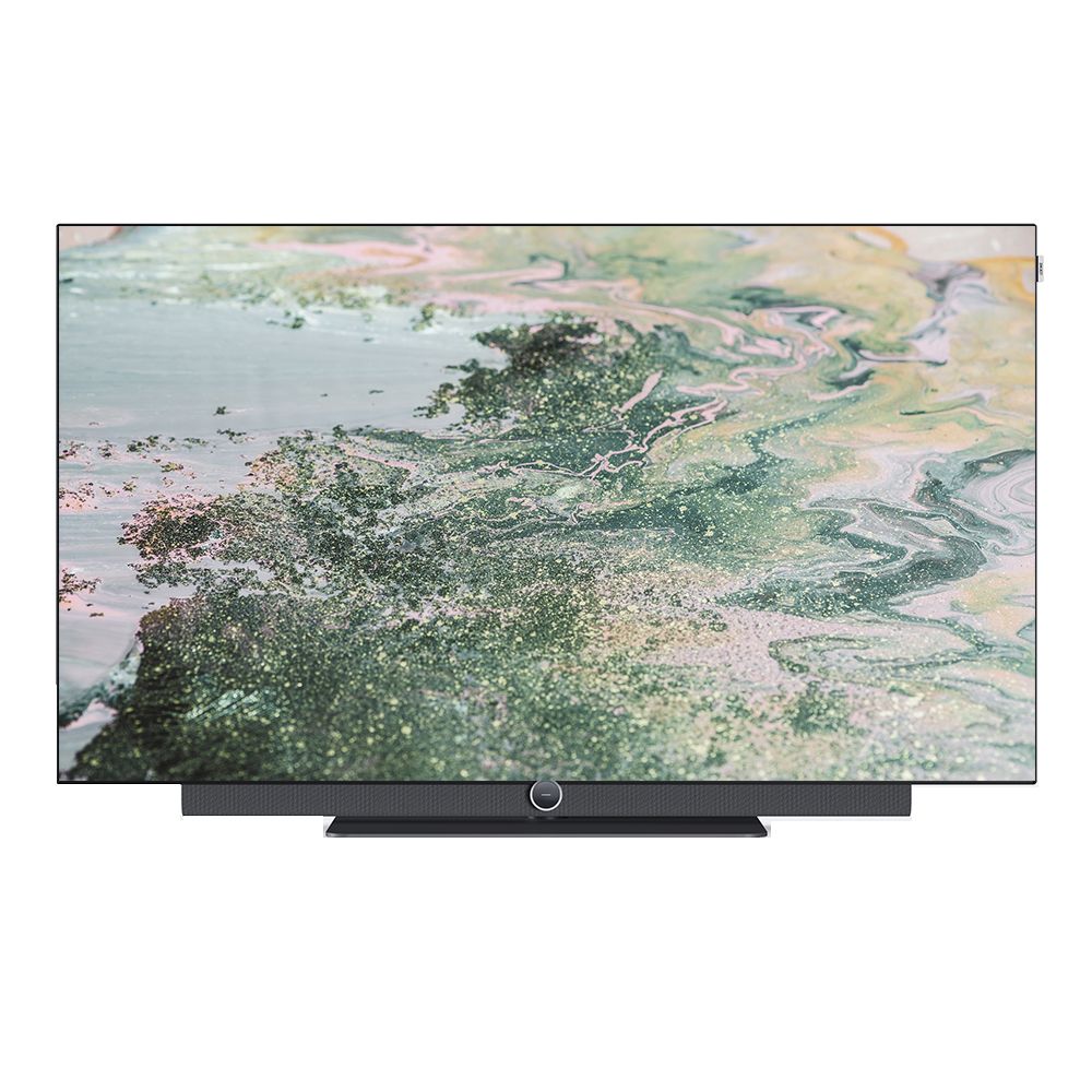 55 Inch Loewe Oled 2019 Loewe SEE 55 Inch 4K LED Smart TV In Aqua Blue