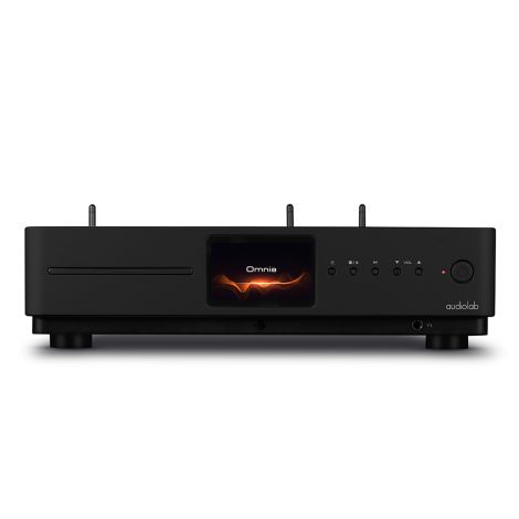 L'ampli connecté Audiolab Omnia est absolument unique. Il intègre à la fois un amplificateur audiophile, un dac, un lecteur de réseau et un lecteur de CD. Il dispose d'une conception particulièrement soignée et d'une connectique complète, intégrant même d