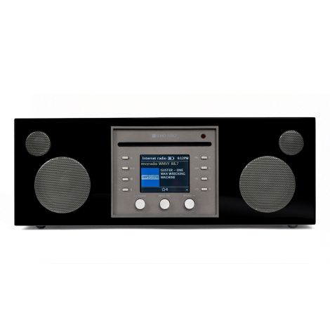 La chaîne compacte Como Audio Musica est une véritable mini-chaîne HiFi multifonction avec triple tuner radio Web, FM et DAB/DAB+, disposant d'un lecteur CD en façade, d'une connexion sans fil WiFi et Bluetooth. Accès à vos services musicaux Spotify, Deez