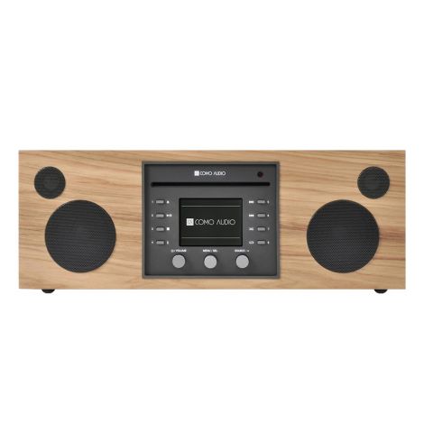 La chaîne compacte Como Audio Musica est une véritable mini-chaîne HiFi multifonction avec triple tuner radio Web, FM et DAB/DAB+, disposant d'un lecteur CD en façade, d'une connexion sans fil WiFi et Bluetooth. Accès à vos services musicaux Spotify, Deez