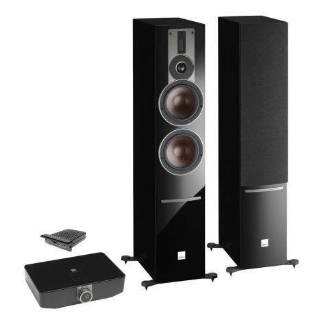 Dali Rubicon 6 C + Sound Hub + NPM-1BluOS-Noir Laqué