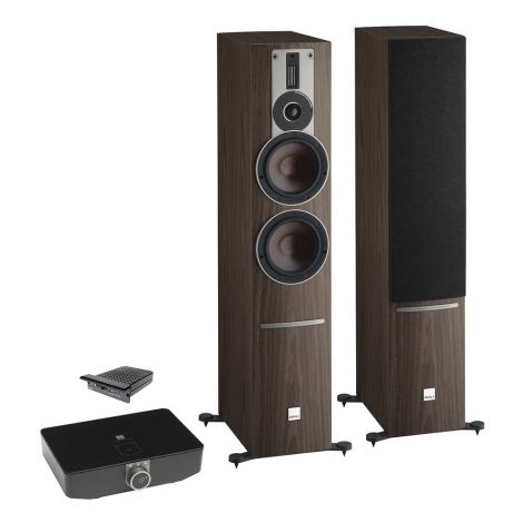 Dali Rubicon 6 C + Sound Hub + NPM-1BluOS-Noyer