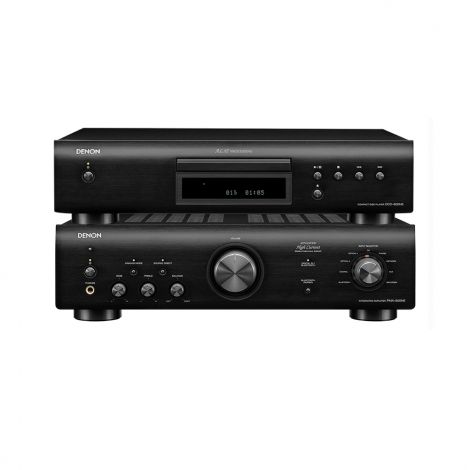 Chaîne Hi-Fi Denon composée d'un Ampli Denon PMA 600 et d'un lecteur de Compact Disc Denon DCD 600.