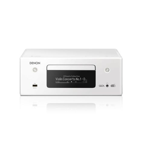 Profitez d'un son exceptionnel dans un style minimaliste. Le système Hi-Fi réseau CD Denon CEOL N11DAB avec le système multiroom HEOS, Bluetooth® et contrôle vocal est la chaine stéréo compacte parfaite pour écouter votre musique.