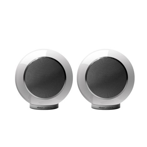 Elipson Planet L (la paire)-Blanc Laqué