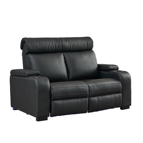 Le Fauteuil cinéma Lumene Hollywood Luxury III Love Chair (2 places) est composée de deux fauteuils cinéma Lumene Hollywood Luxury III sans accoudoir central. En plus d'être robuste et confortable, ce canapé cinéma de style contemporain propose de nombreu