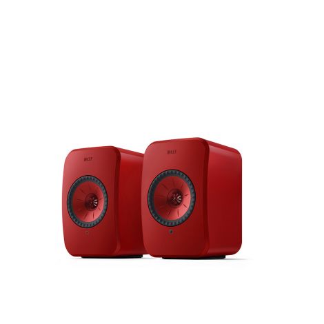 Kef LSX II Wireless-Rouge