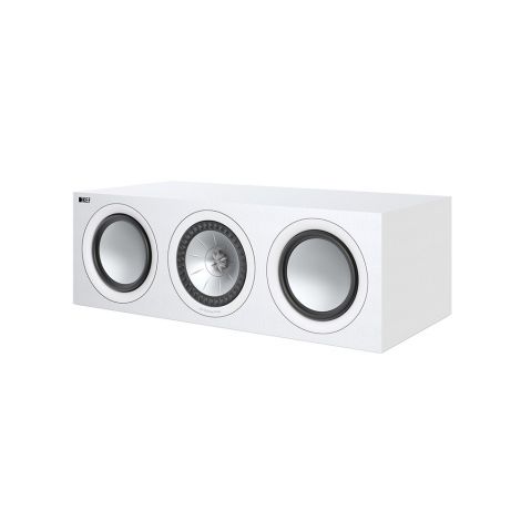 L'enceinte centrale KEF Q650C appartient à la gamme Q et se distingue par l'intégration d'un haut-parleur coaxial 2 voies UniQ