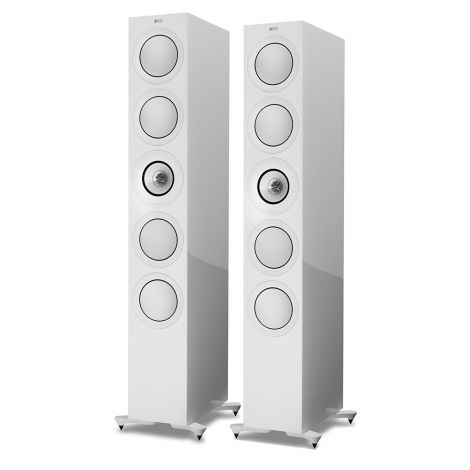 KEF R11 Meta (Paire)-Blanc Laqué