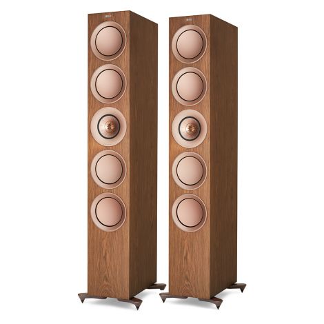KEF R11 Meta (Paire)-Walnut
