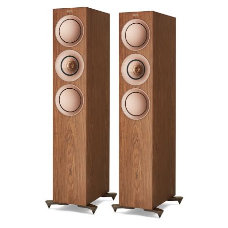 KEF R7 Meta (Paire)-Walnut