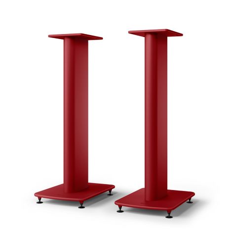 Kef S2 Floor Stand (Paire)-Rouge