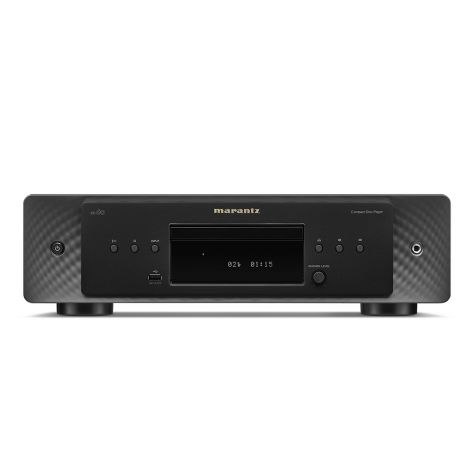 Le lecteur de CD Marantz CD 60 est un modèle universel compatible avec les CD audio du commerce, ainsi qu'avec les fichiers MP3, AAC et WMA sur disques enregistrables et ré-enregistrables CD-R et CD-RW.