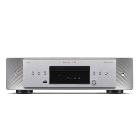 Le lecteur de CD Marantz CD 60 est un modèle universel compatible avec les CD audio du commerce, ainsi qu'avec les fichiers MP3, AAC et WMA sur disques enregistrables et ré-enregistrables CD-R et CD-RW.