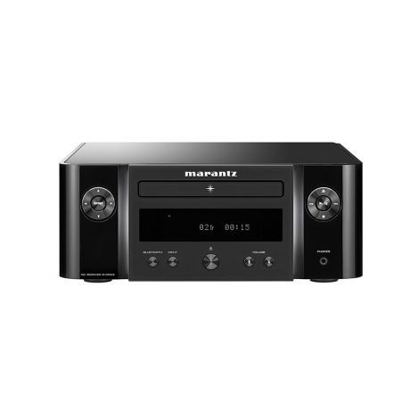 La chaîne compacte Marantz MCR 412 est un véritable système hi-fi au design élégant avec lecture de CD, Bluetooth, radio DAB+/FM.