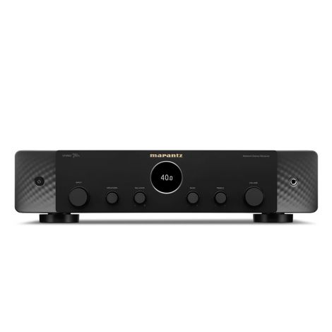 L'ampli hi-fi Marantz Stereo 70s dispose d'entrées HDMI vidéo UHD 8K et 4K HDR. Ce modèle est une solution complète pour centraliser toutes les sources audio et vidéo du salon.