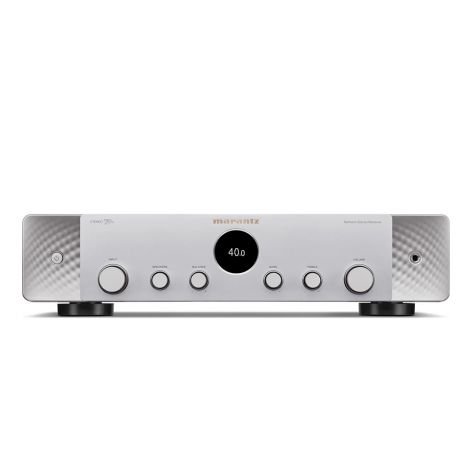 L'ampli hi-fi Marantz Stereo 70s dispose d'entrées HDMI vidéo UHD 8K et 4K HDR. Ce modèle est une solution complète pour centraliser toutes les sources audio et vidéo du salon.