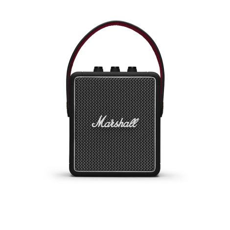 Pesant seulement 1,4 kg, l'enceinte bluetooth Marshall Stockwell II impose sa puissance malgré sa petite morphologie. Dotée du son True Stereophonic, elle offre une expérience multidirectionnelle qui vous immerge dans la musique, en intérieur comme en ext