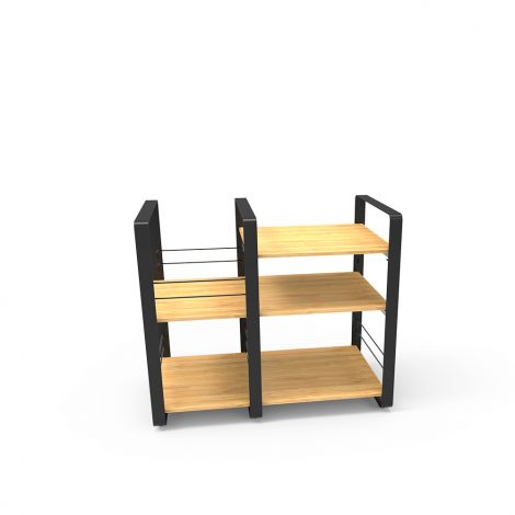 Le meuble Norstone Loft Side est la solution idéale pour compléter votre meuble Hifi Nosrtone Loft Central.