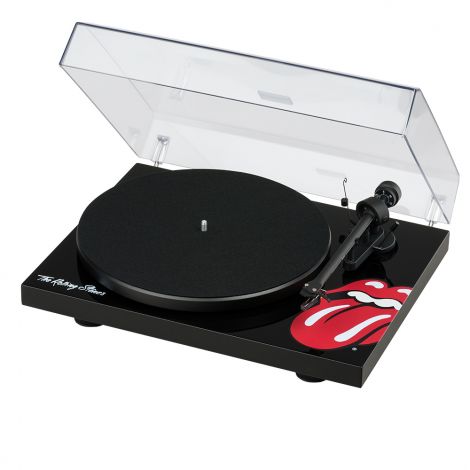 Pro-Ject Debut III Rolling Stones-Piano Black