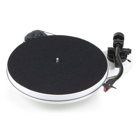 Pro-Ject RPM1 Carbon-Blanc Laqué