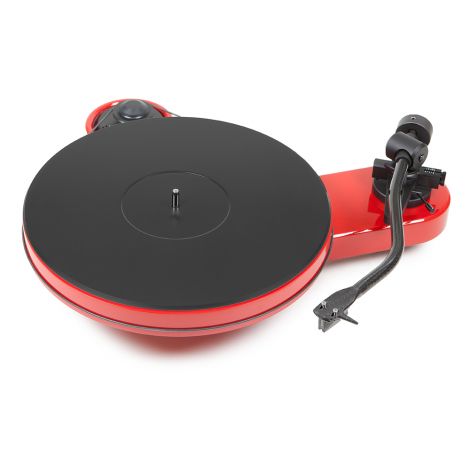 Pro-Ject RPM3 Carbon 2M Silver-Rouge Laqué