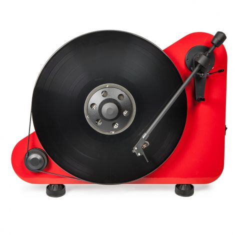 Pro-Ject Vertical Turntable BT Right-Rouge Laqué