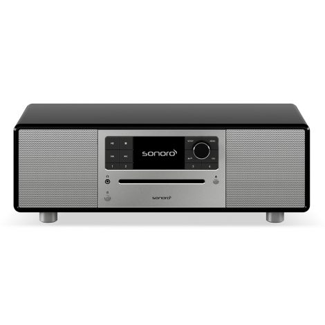 La mini chaîne compacte Sonoro Prestige est un concept tout en un qui intègre un lecteur de CD, un tuner FM DAB+, des enceintes en façade, et des fonctions de musique en streaming tel que Deezer ou Spotify. Une qualité de fabrication et une qualité de son