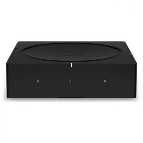 Avec l'ampli connecté Sonos Amp, apportez l'expérience Sonos à vos enceintes encastrables (mur, plafond), installées au sol, en extérieur ou sur votre bibliothèque.