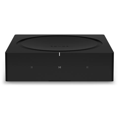 Avec l'ampli connecté Sonos Amp, apportez l'expérience Sonos à vos enceintes encastrables (mur, plafond), installées au sol, en extérieur ou sur votre bibliothèque.