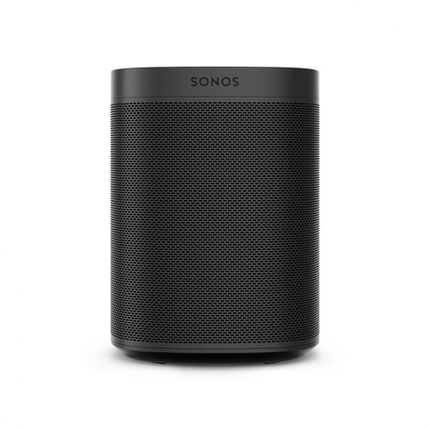 L'enceinte intelligente Sonos One, compacte et puissante, avec contrôle vocal intégré.