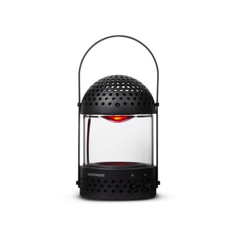 L'enceinte Bluetooth portable Transparent Light Speaker est une enceinte sans fil nomade lumineuse au look épuré qui dispose d’une autonomie d’environ 10 heures. Elle sera idéale pour être disposée où bon vous semble, d’une pièce à l’autre de votre habita