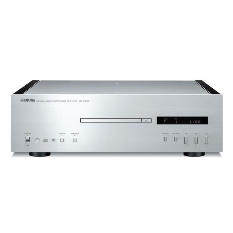 Yamaha signe avec le CD-S1000, un lecteur CD-SACD audiophile tout simplement exceptionnel qui méritera d'être associé au très bel ampli Yamaha A-S1000 du fabricant japonais.