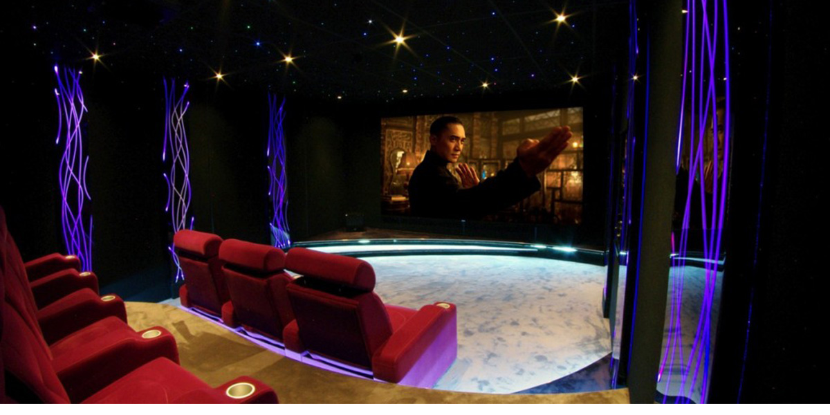 Salle de cinéma privée à Mougins