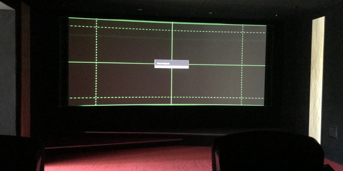 Ecran cinéma 2/35 cinemascope